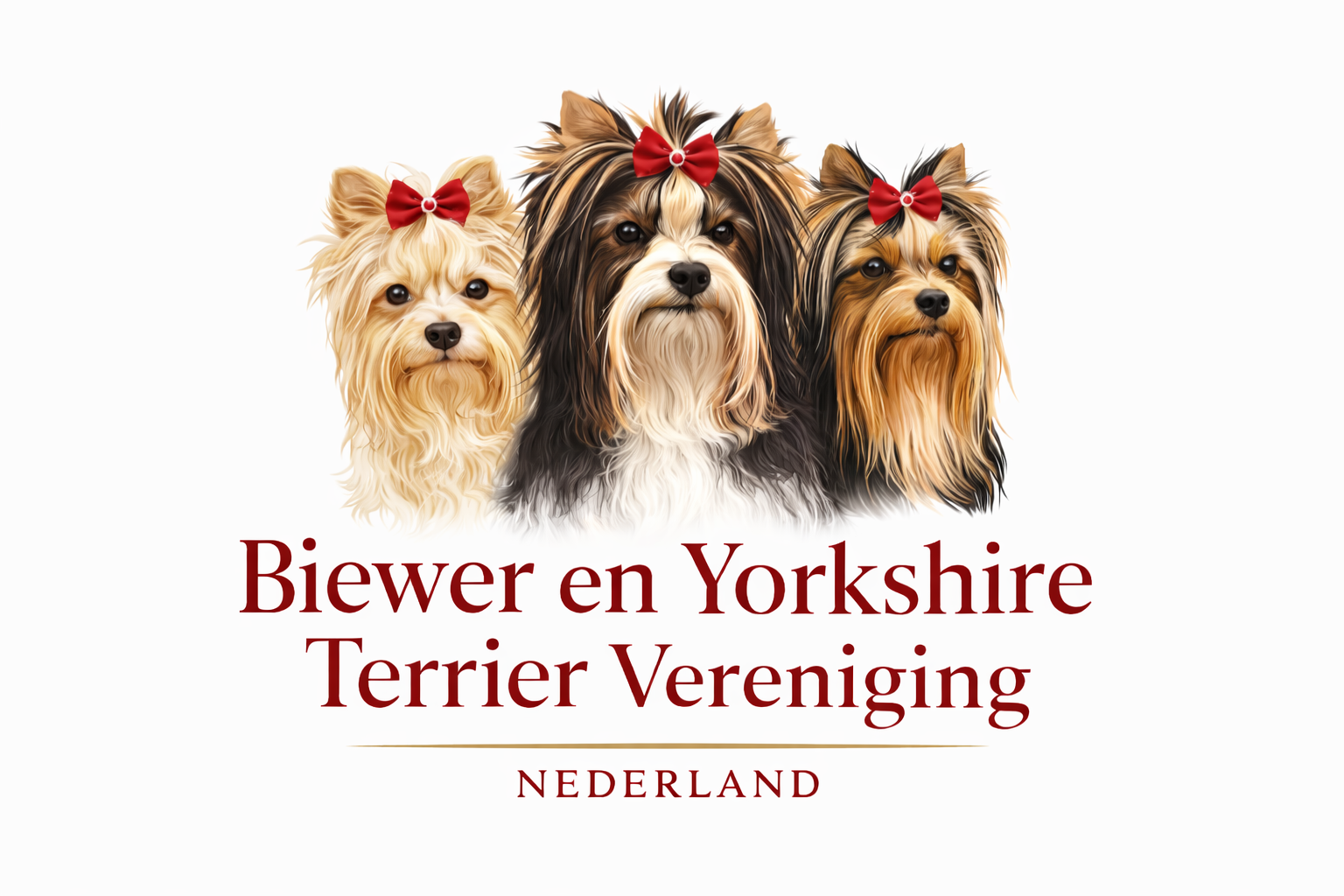 Logo van de Biewer en Yorkshire Terrier Vereniging